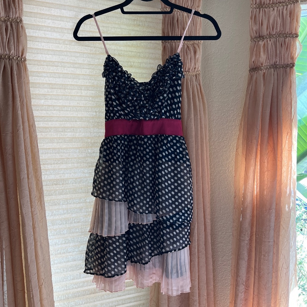 Stylebook Polkadot Chiffon Dress